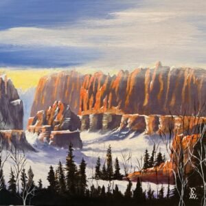 Arizona Mountains 16”x20”