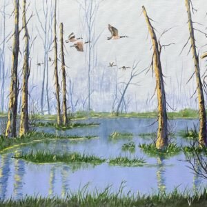 Swamp Geese 16”x20”