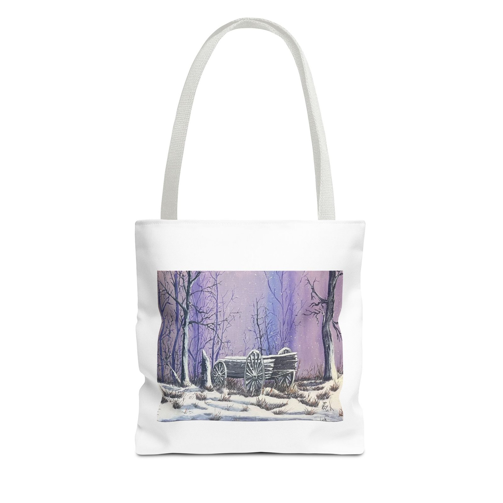 Old Abandoned Wagon - Tote Bag (AOP) - Image 9