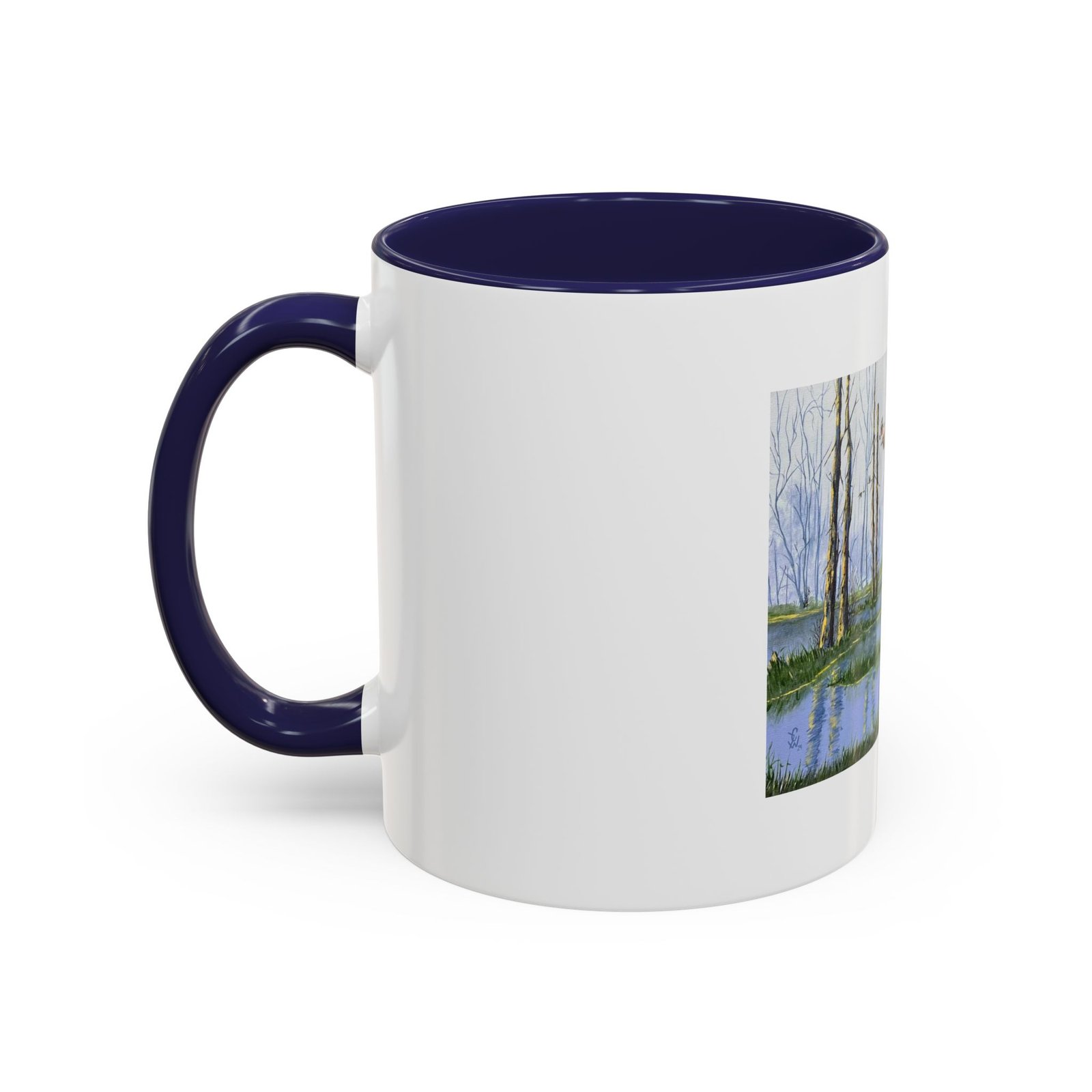 Swamp Geese - Accent Coffee Mug (11, 15oz) - Image 6