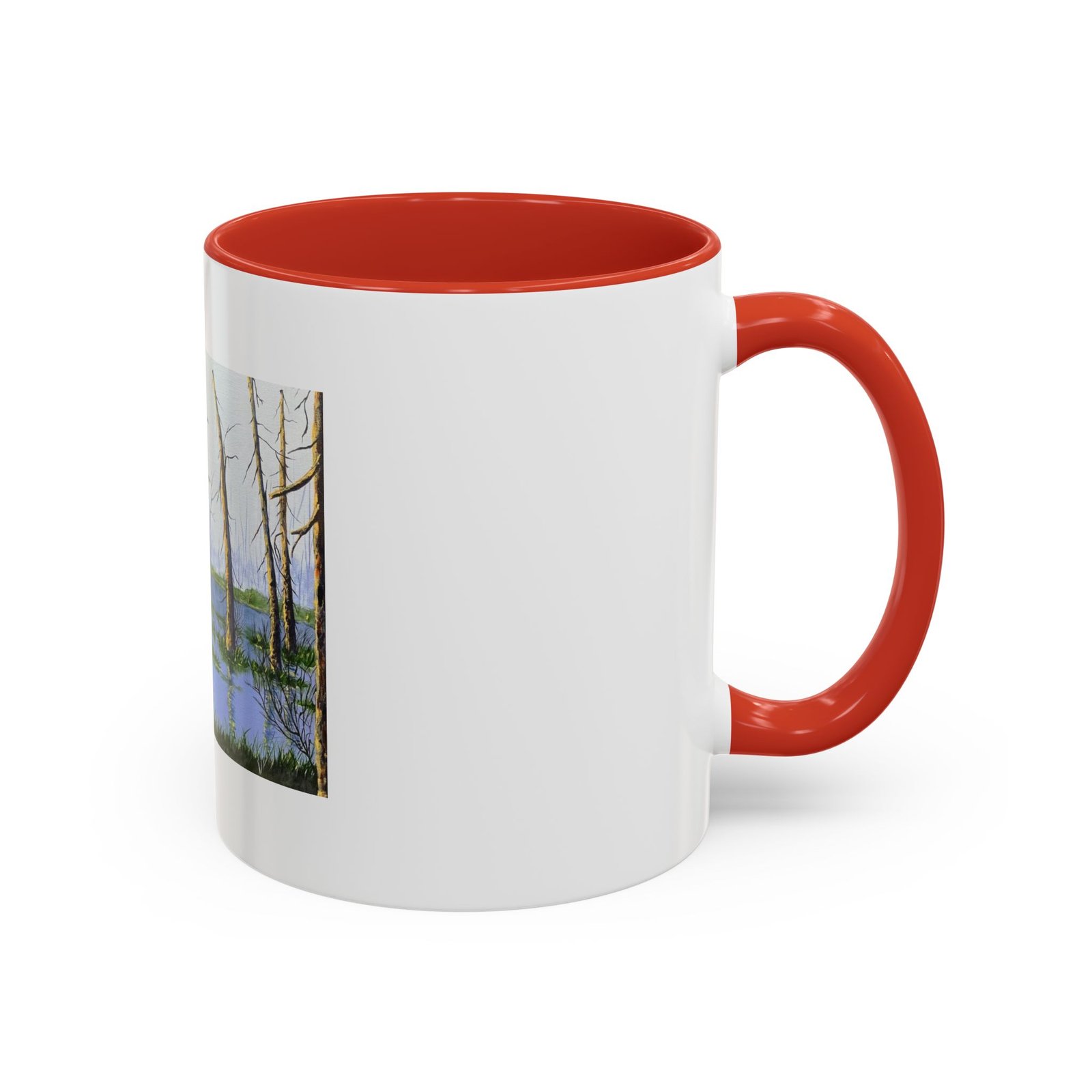 Swamp Geese - Accent Coffee Mug (11, 15oz) - Image 11