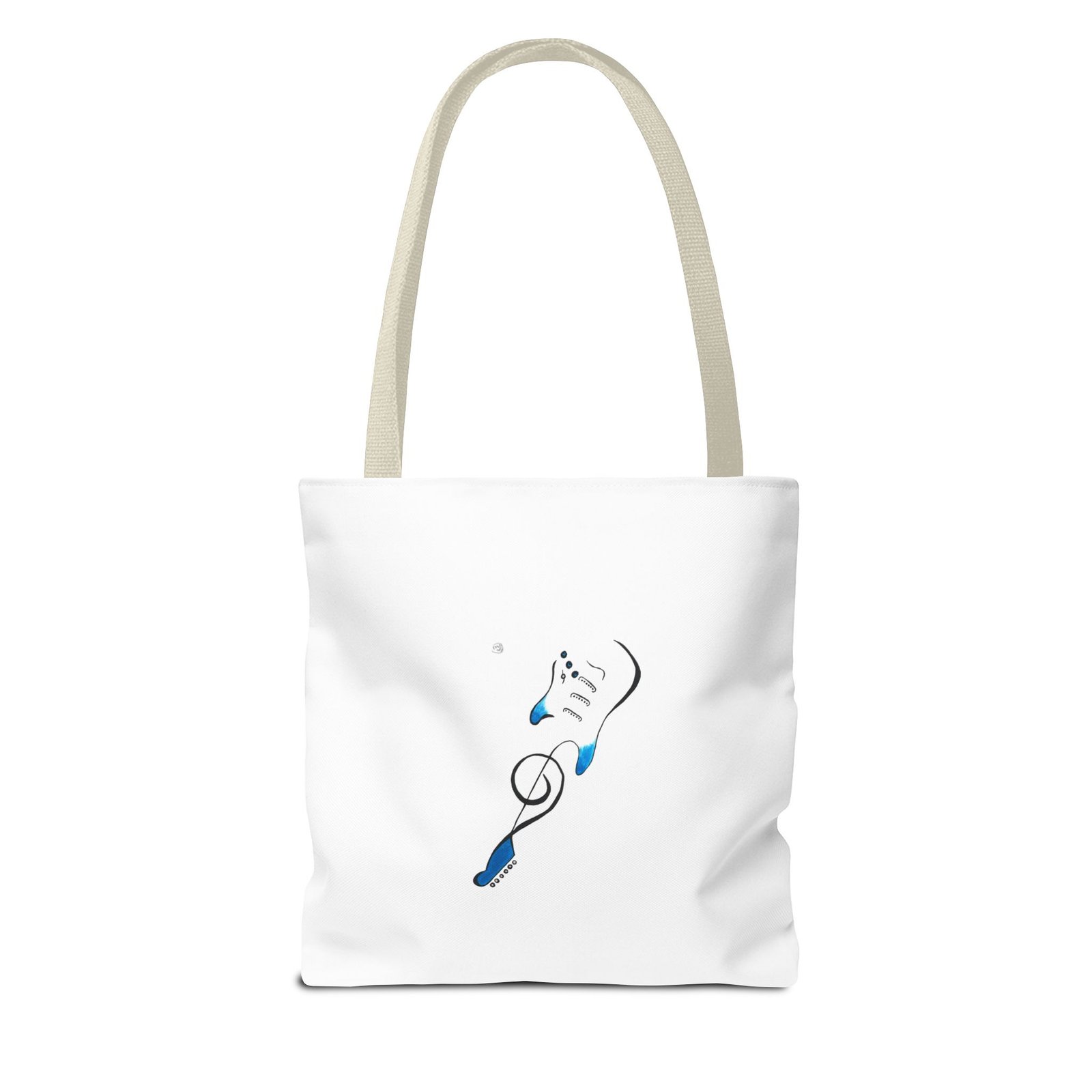 Guitar Framed - Tote Bag (AOP) - Image 14