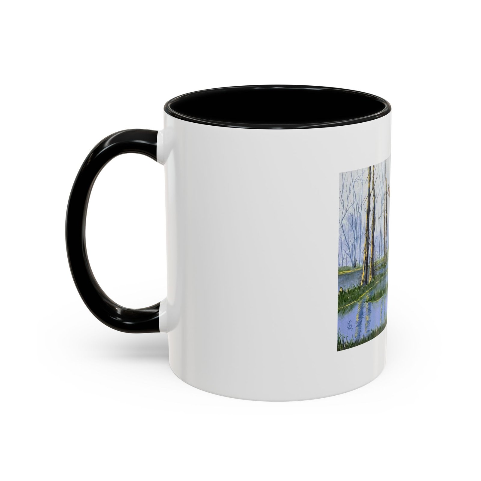 Swamp Geese - Accent Coffee Mug (11, 15oz) - Image 3