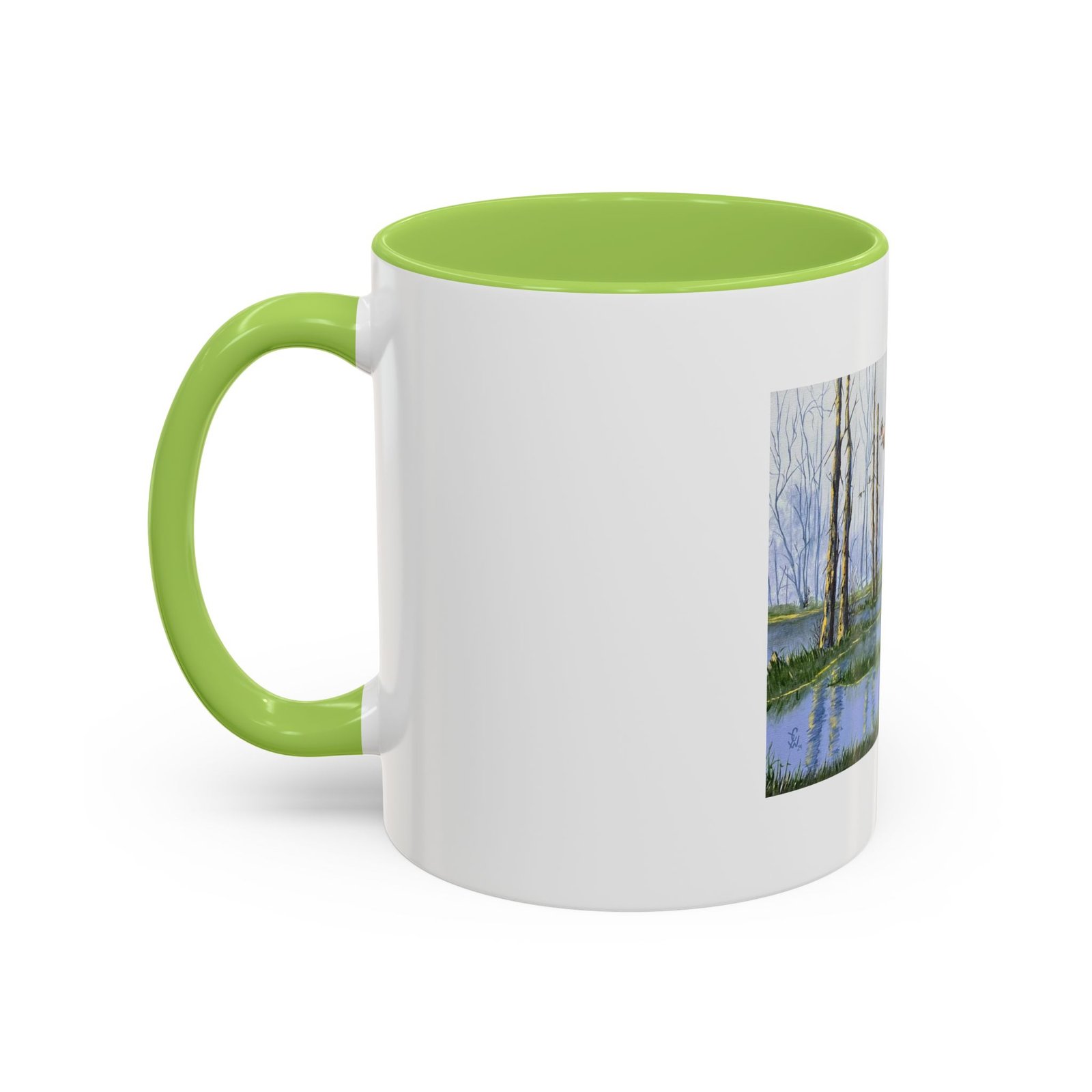 Swamp Geese - Accent Coffee Mug (11, 15oz) - Image 24