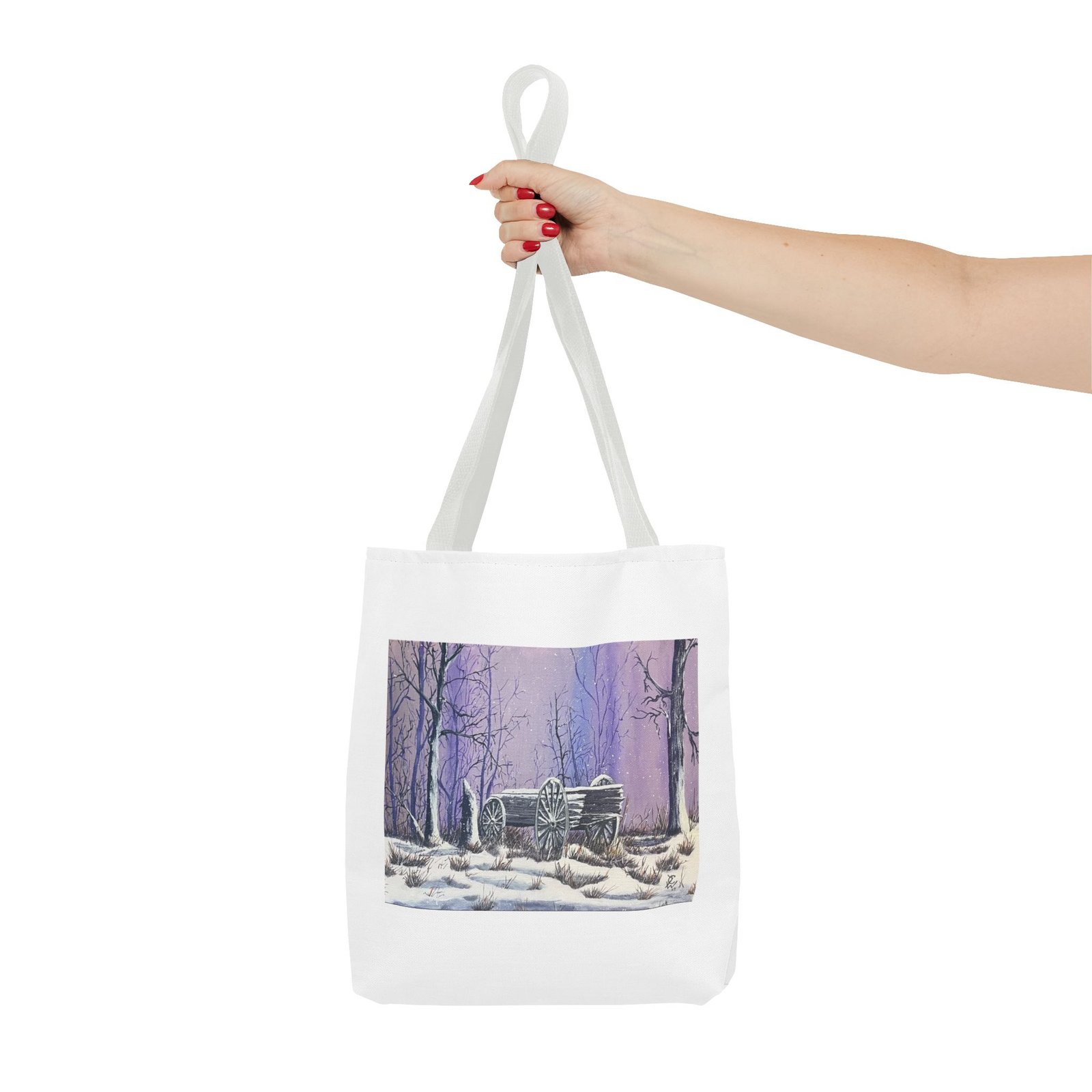 Old Abandoned Wagon - Tote Bag (AOP) - Image 12