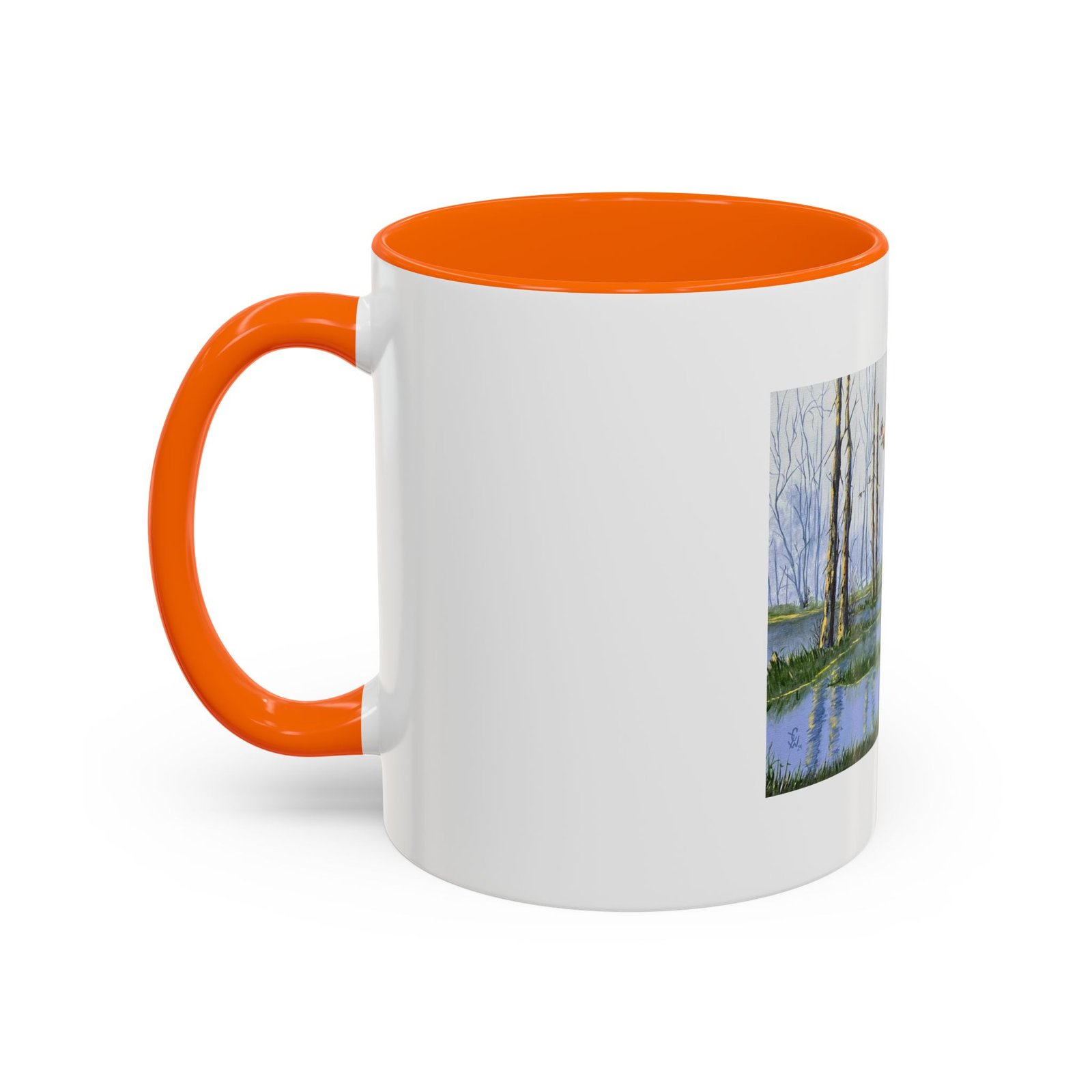 Swamp Geese - Accent Coffee Mug (11, 15oz) - Image 18