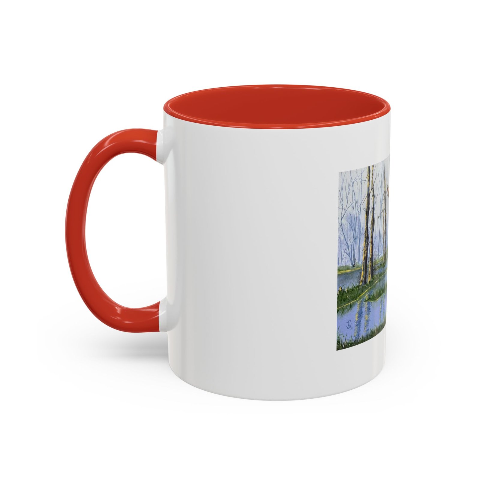 Swamp Geese - Accent Coffee Mug (11, 15oz) - Image 12