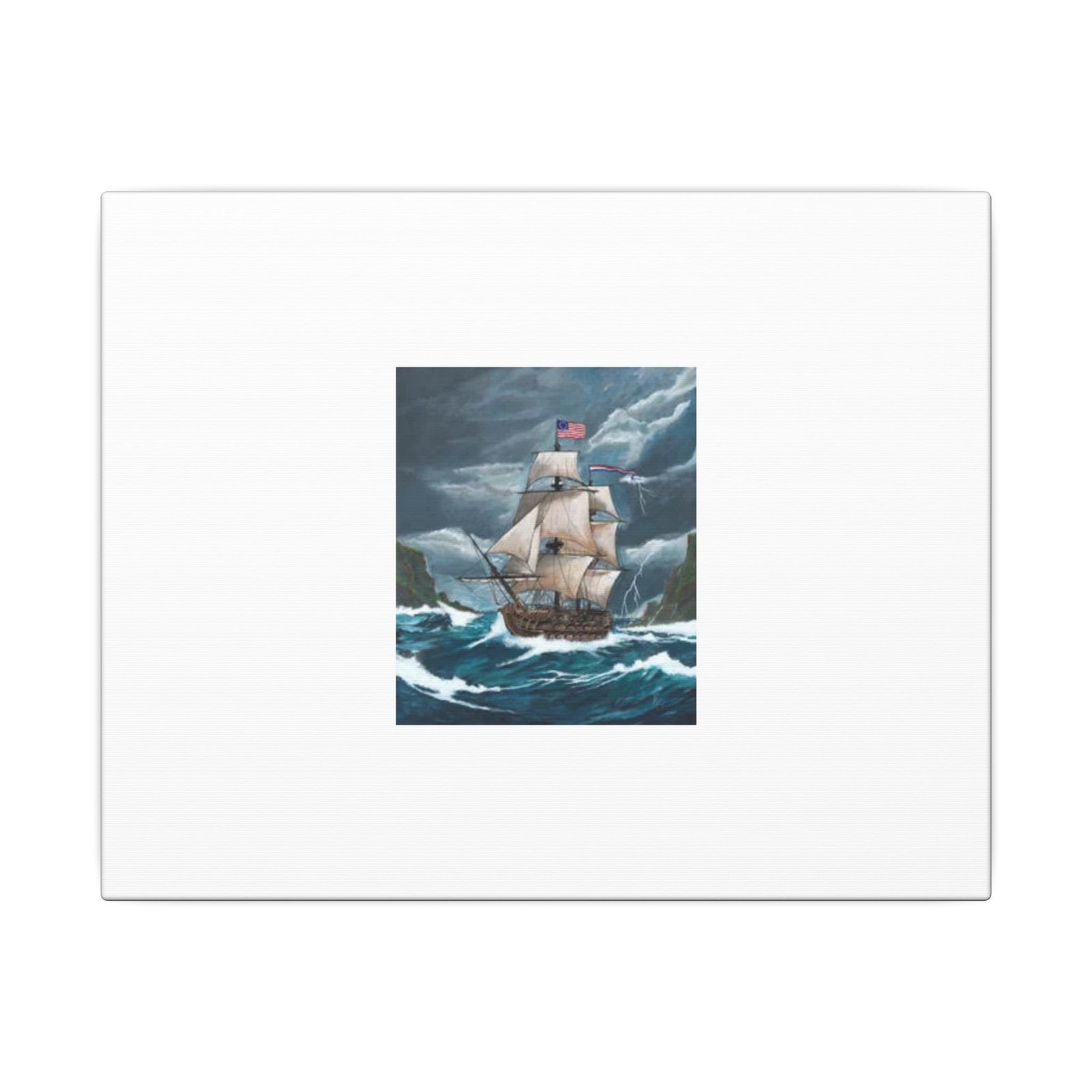Destination: Davy Jones Locker - Matte Canvas, Stretched, 0.75" (Multi-Size)