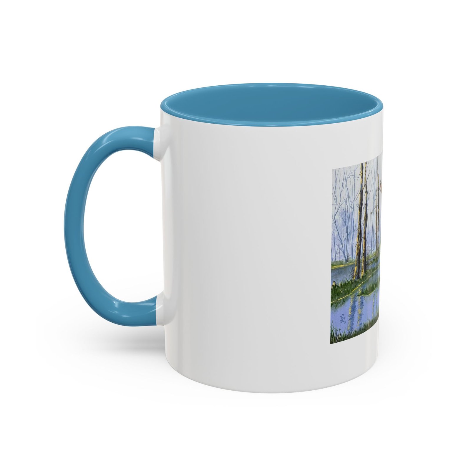 Swamp Geese - Accent Coffee Mug (11, 15oz) - Image 15