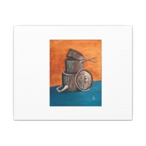 Copper Pots - Matte Canvas, Stretched, 0.75" (Multi-Size)