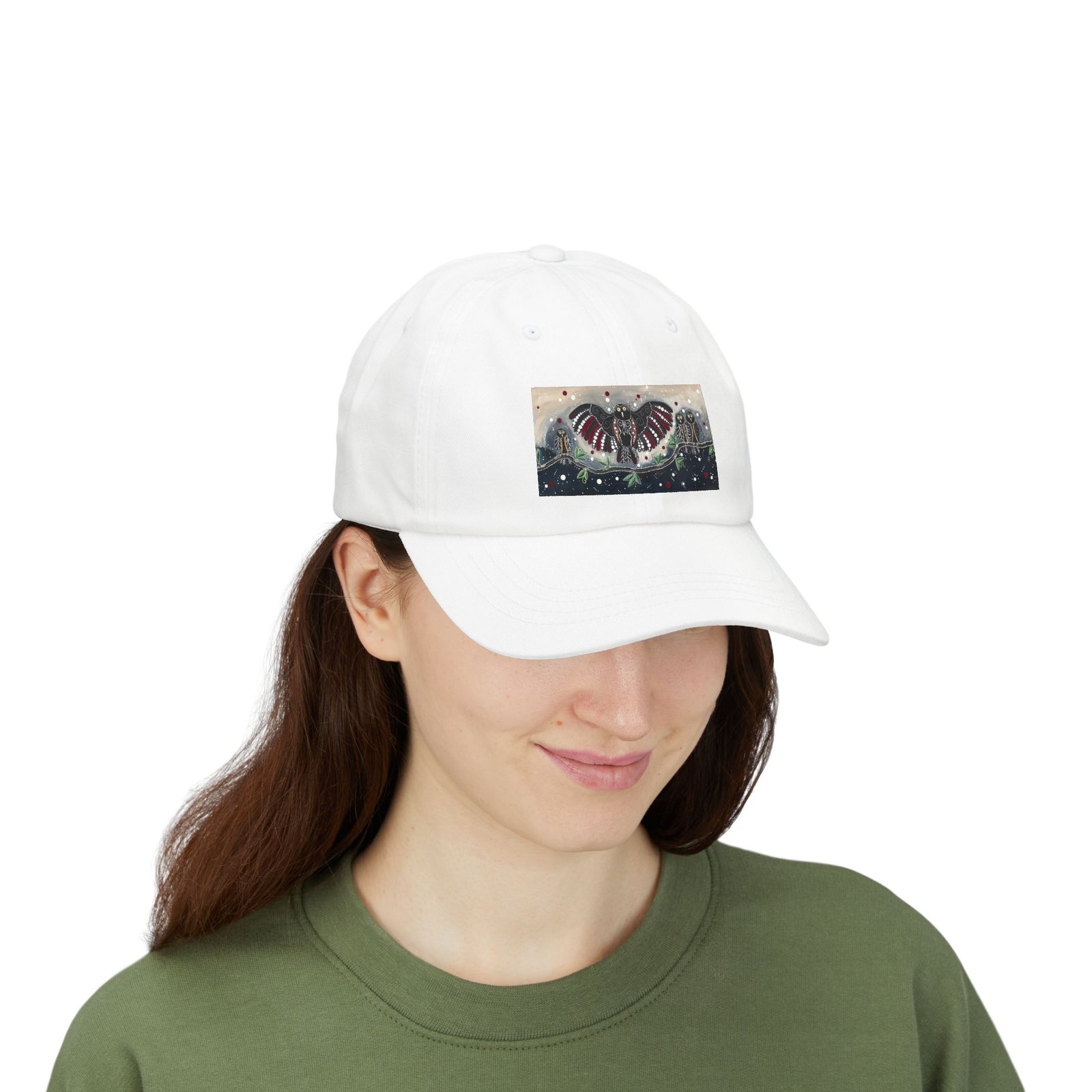 Dot Owls - Classic Dad Cap - Image 3