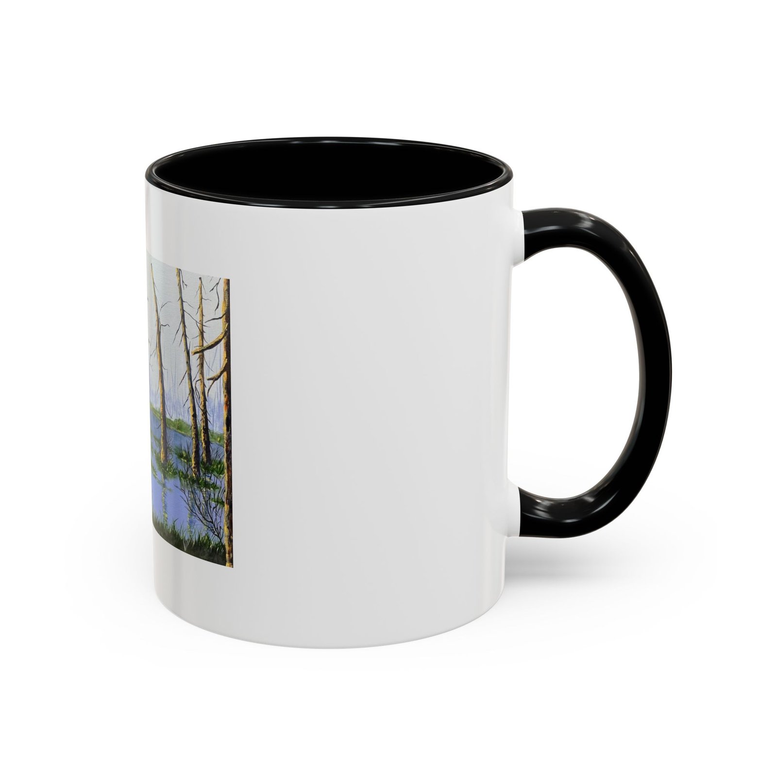 Swamp Geese - Accent Coffee Mug (11, 15oz) - Image 2