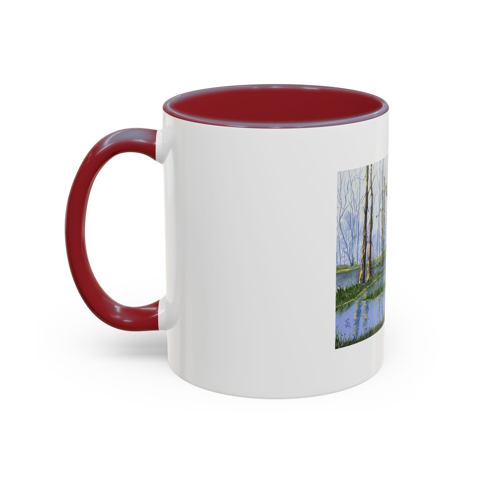 Swamp Geese - Accent Coffee Mug (11, 15oz) - Image 30