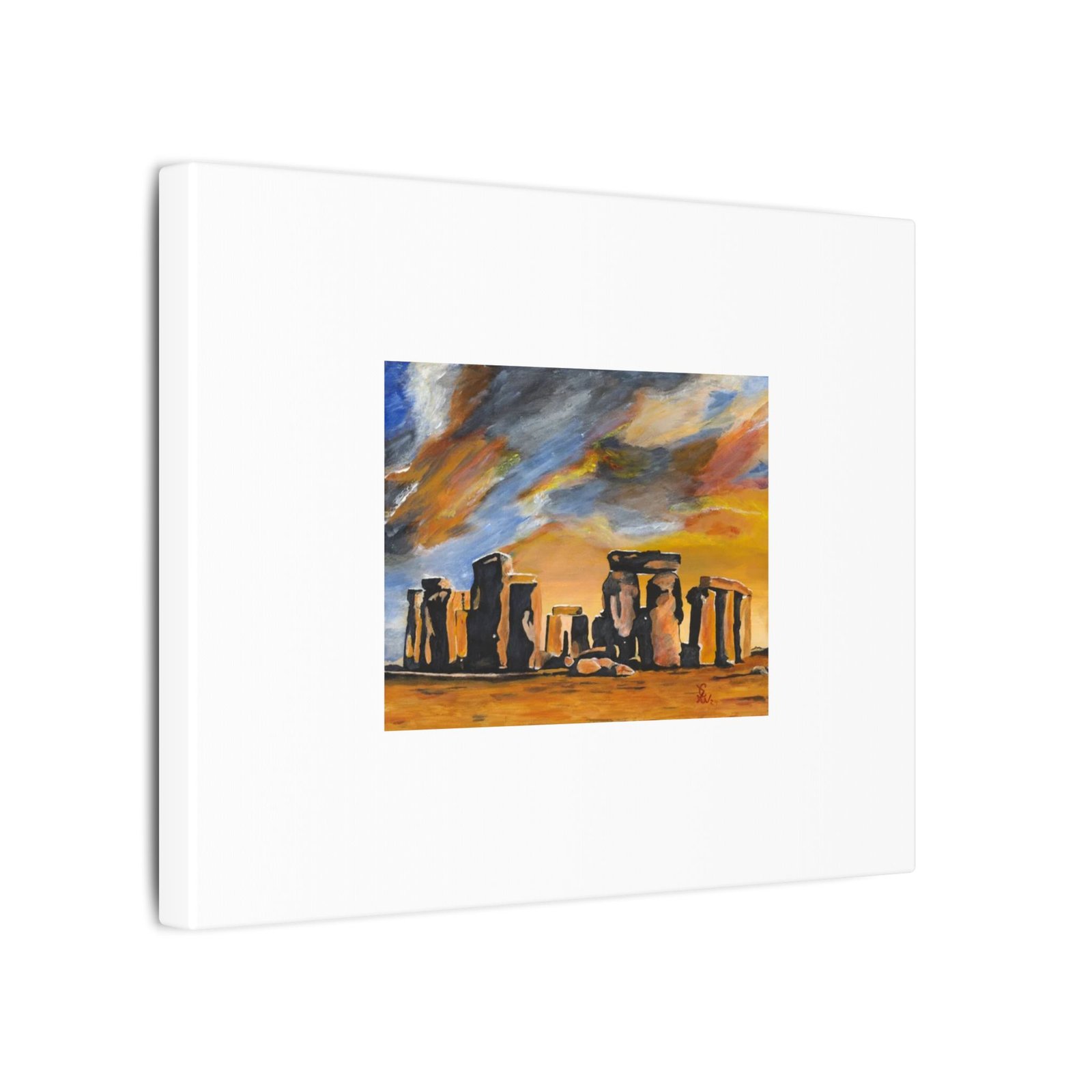 Stonehenge - Matte Canvas, Stretched, 0.75" (Multi-Size) - Image 2