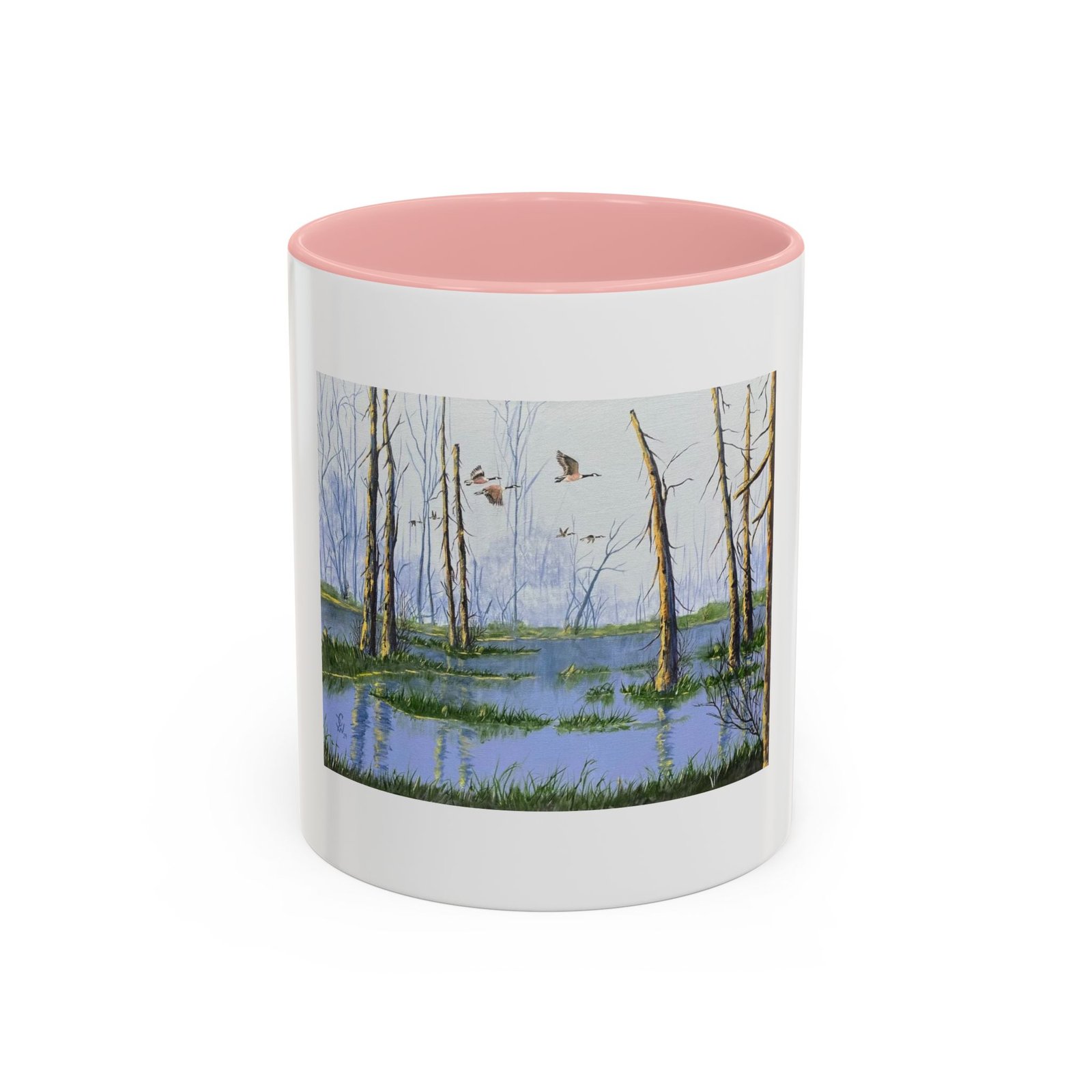 Swamp Geese - Accent Coffee Mug (11, 15oz) - Image 7