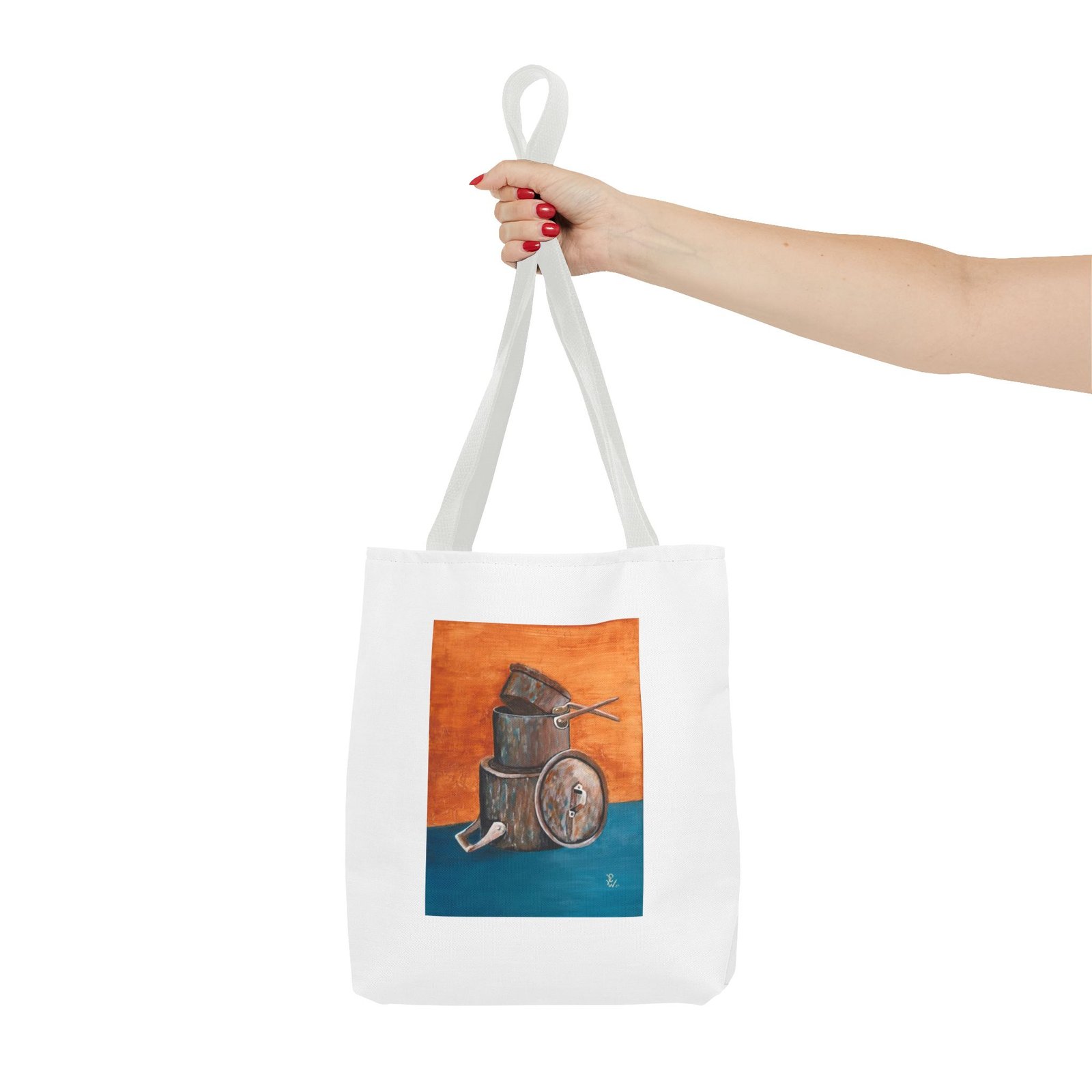Copper Pots - Tote Bag (AOP) - Image 12