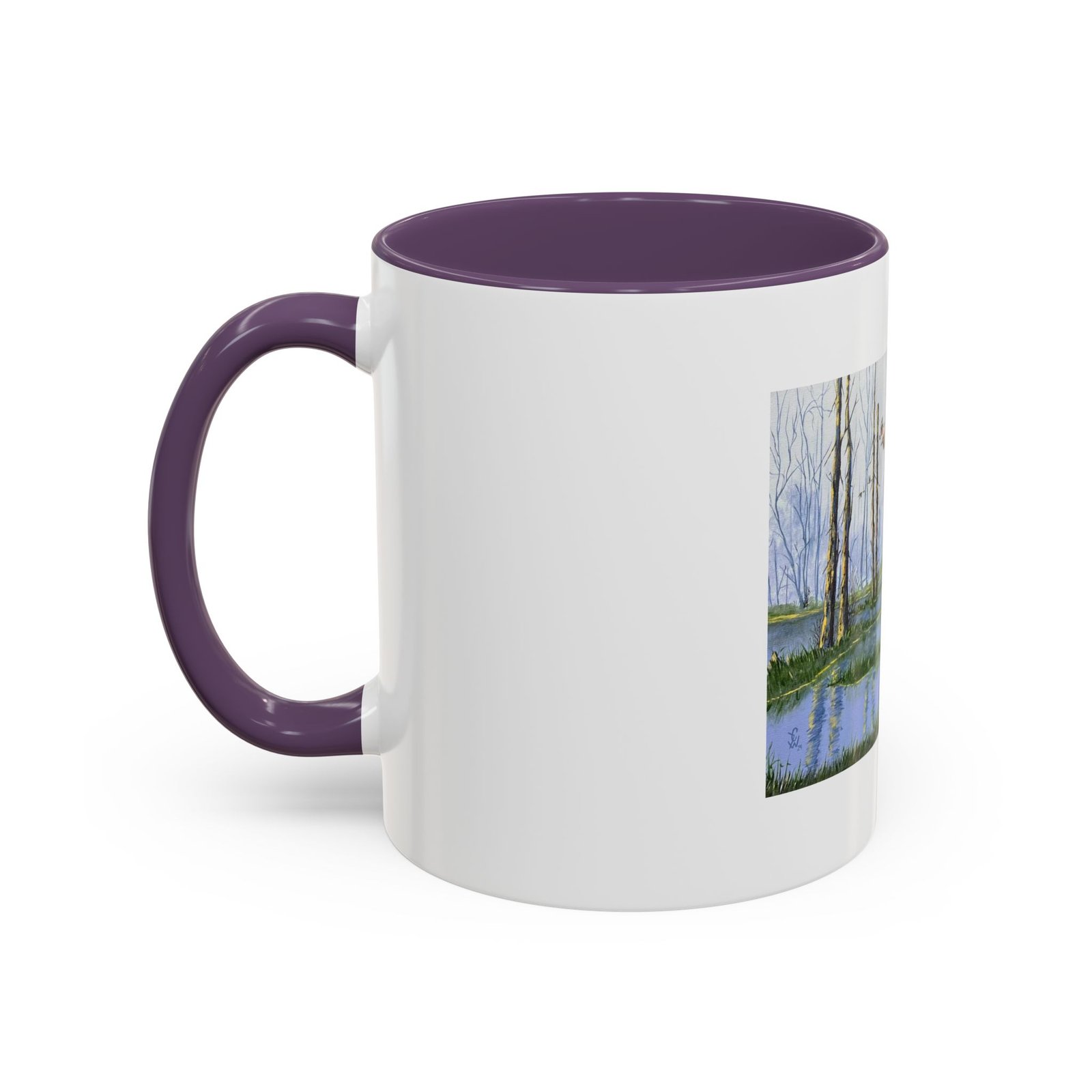 Swamp Geese - Accent Coffee Mug (11, 15oz) - Image 27