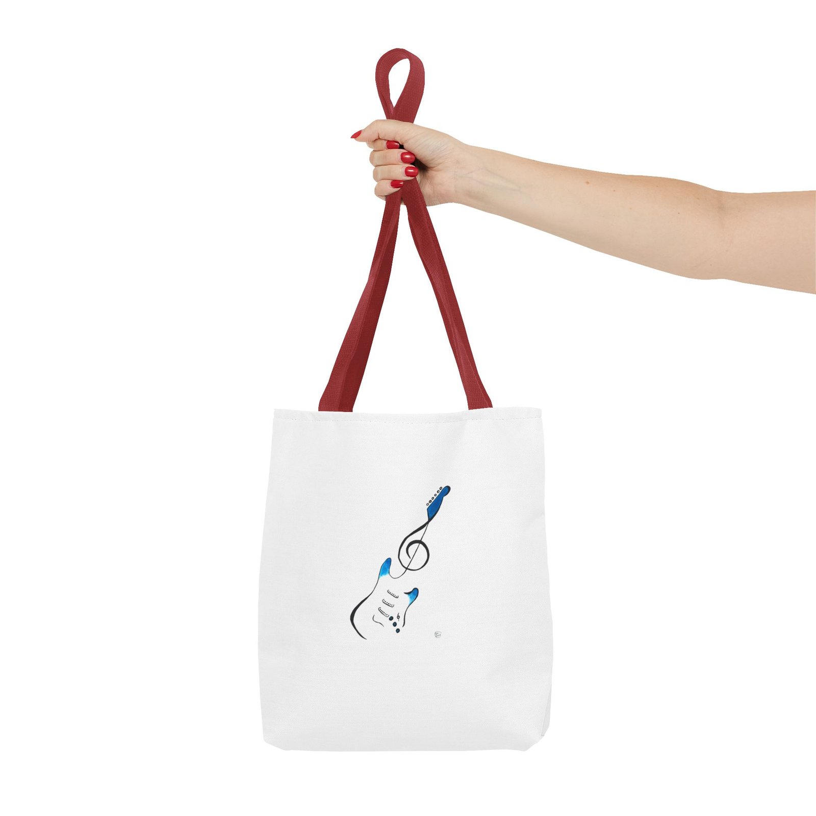 Guitar Framed - Tote Bag (AOP) - Image 8