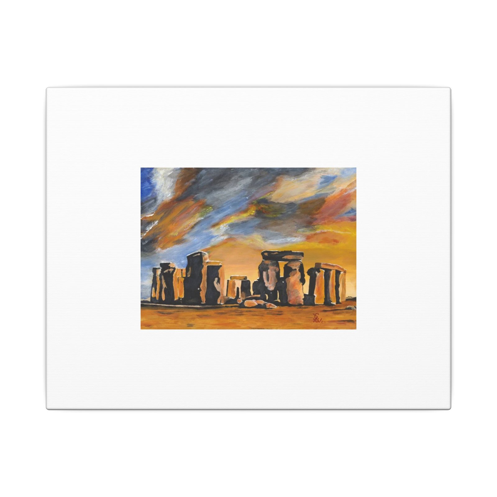 Stonehenge - Matte Canvas, Stretched, 0.75" (Multi-Size)