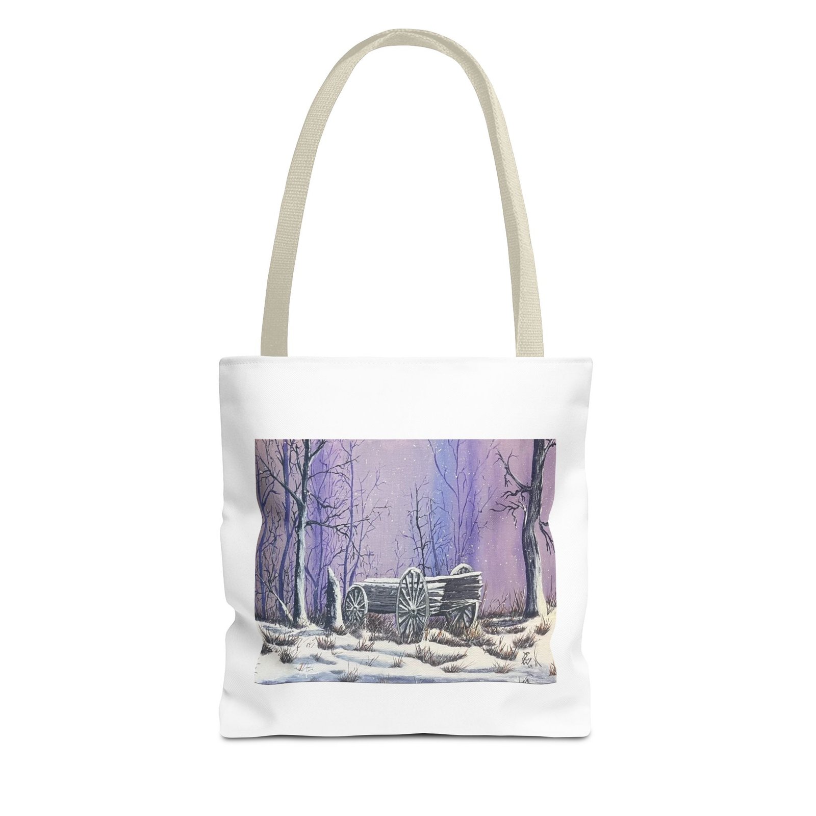 Old Abandoned Wagon - Tote Bag (AOP) - Image 13