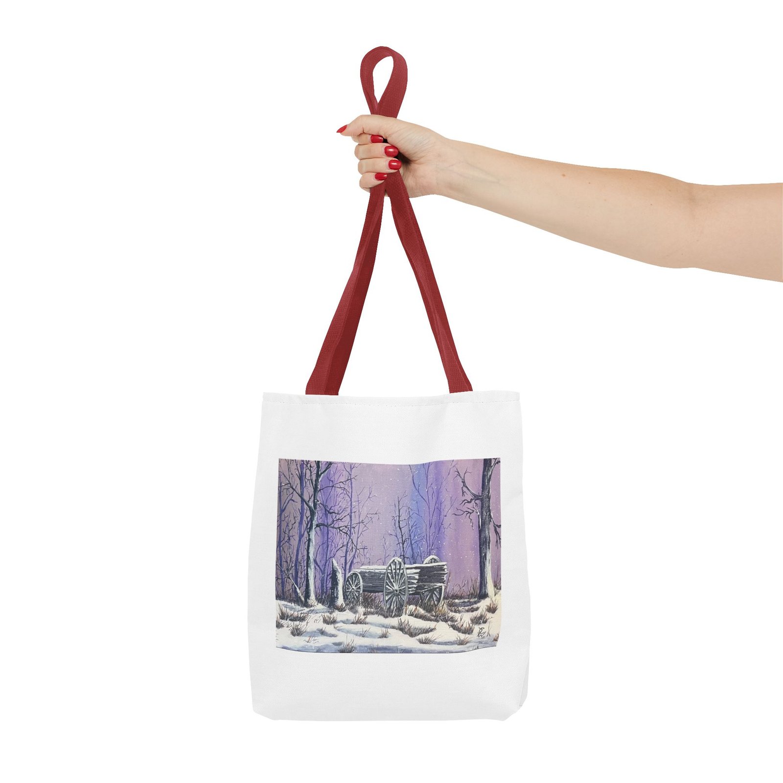 Old Abandoned Wagon - Tote Bag (AOP) - Image 8