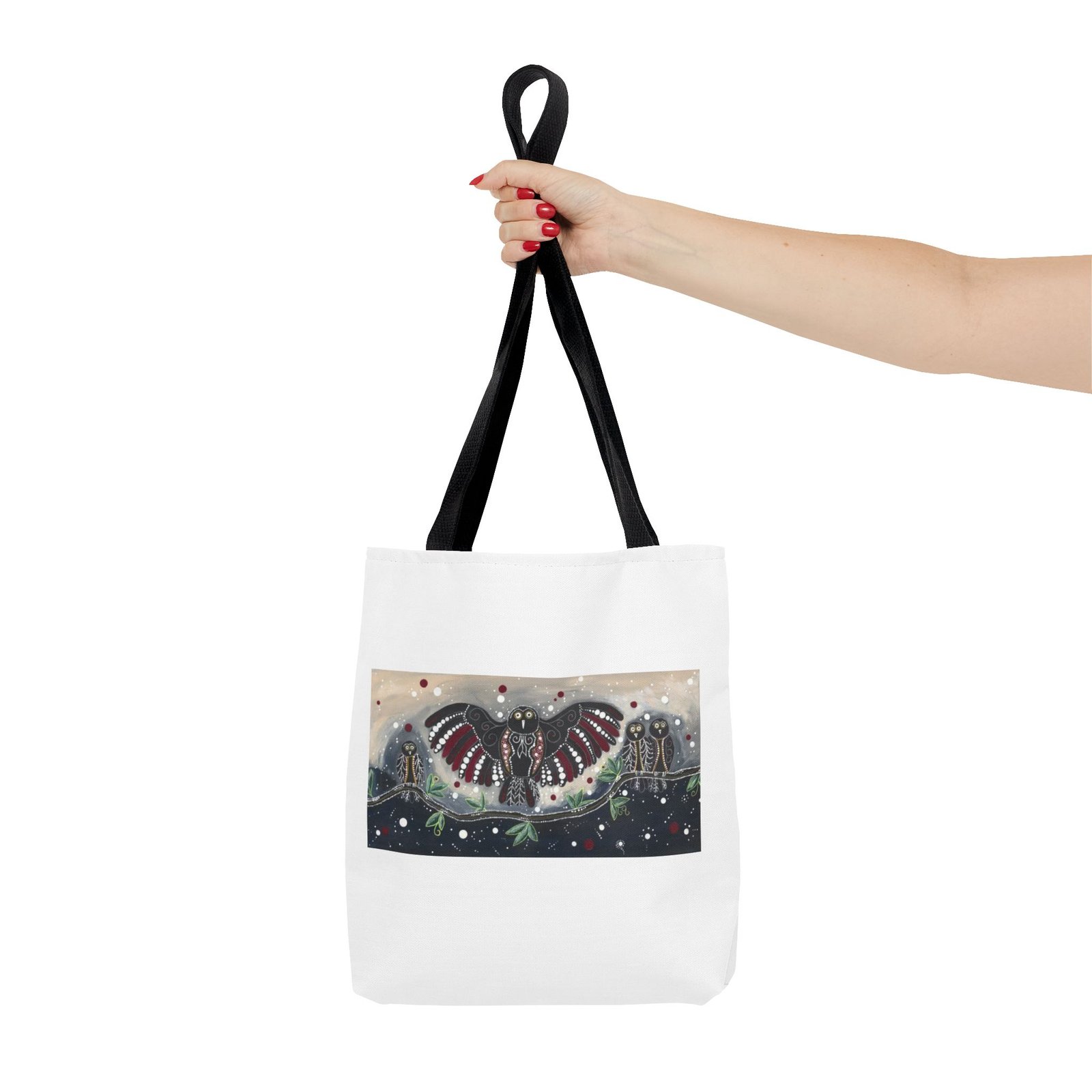 Dot Owls - Tote Bag (AOP) - Image 4