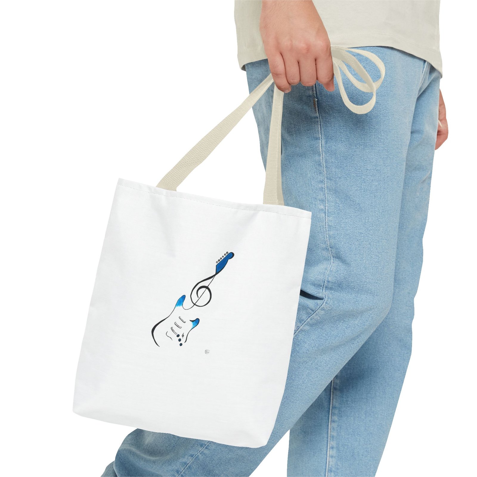 Guitar Framed - Tote Bag (AOP) - Image 15