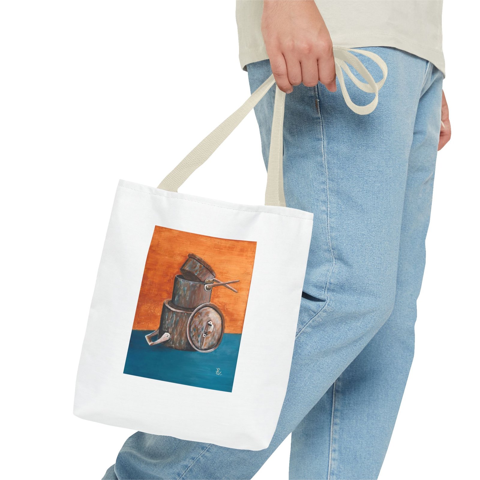 Copper Pots - Tote Bag (AOP) - Image 15