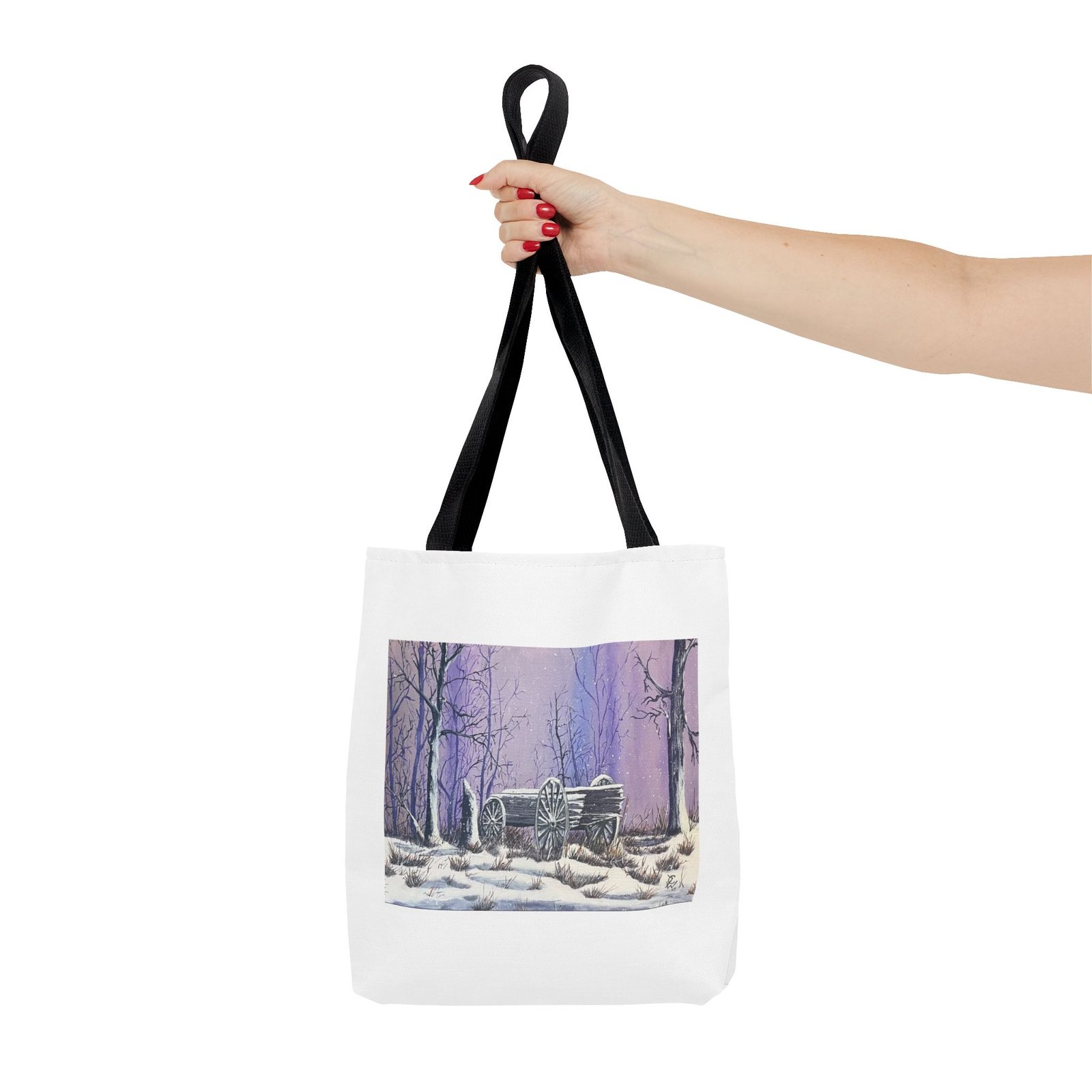 Old Abandoned Wagon - Tote Bag (AOP) - Image 4