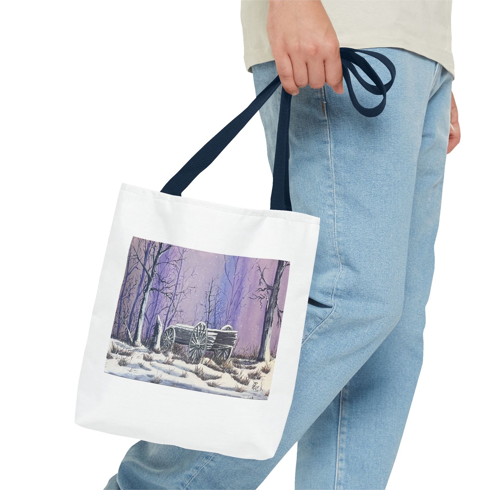 Old Abandoned Wagon - Tote Bag (AOP) - Image 19