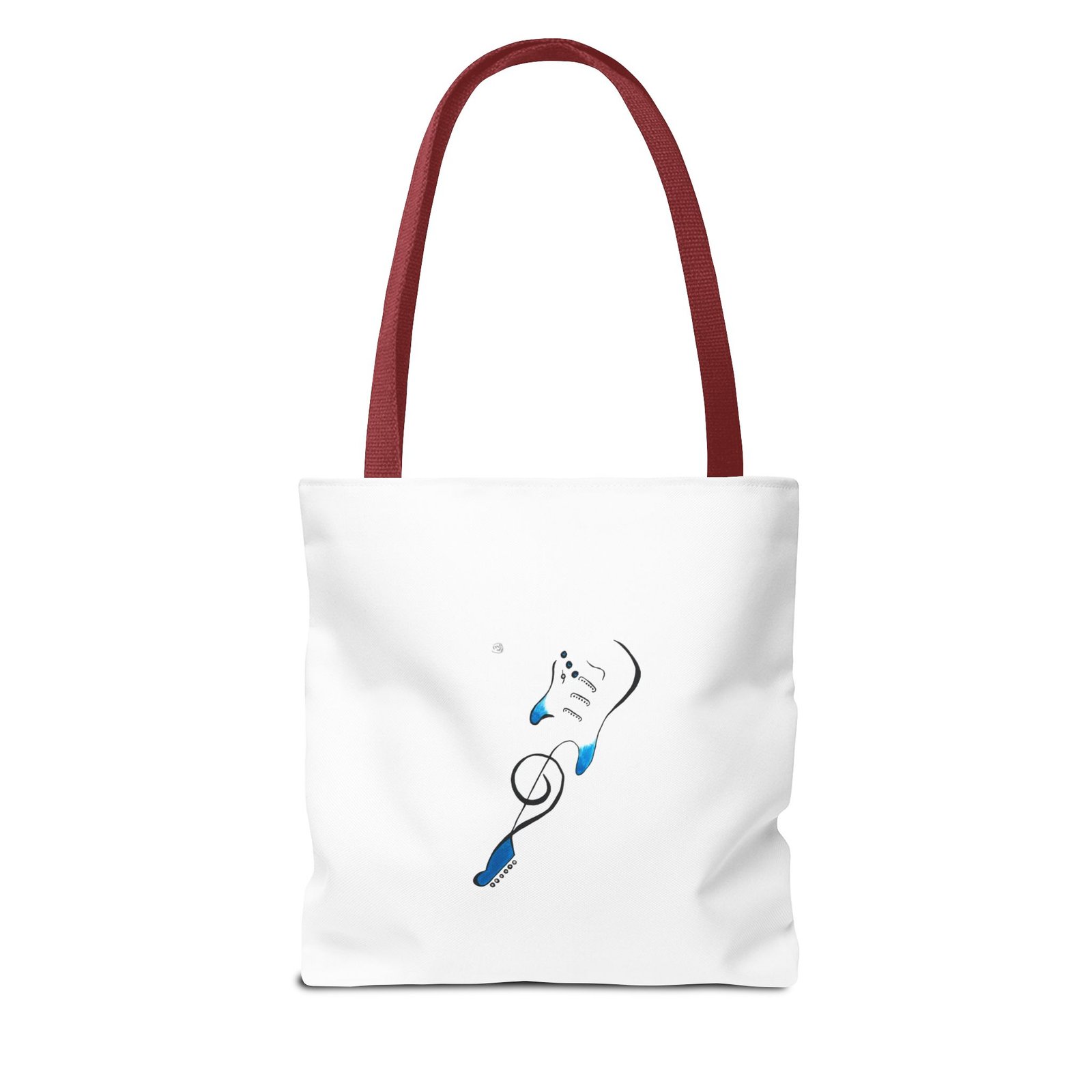 Guitar Framed - Tote Bag (AOP) - Image 6