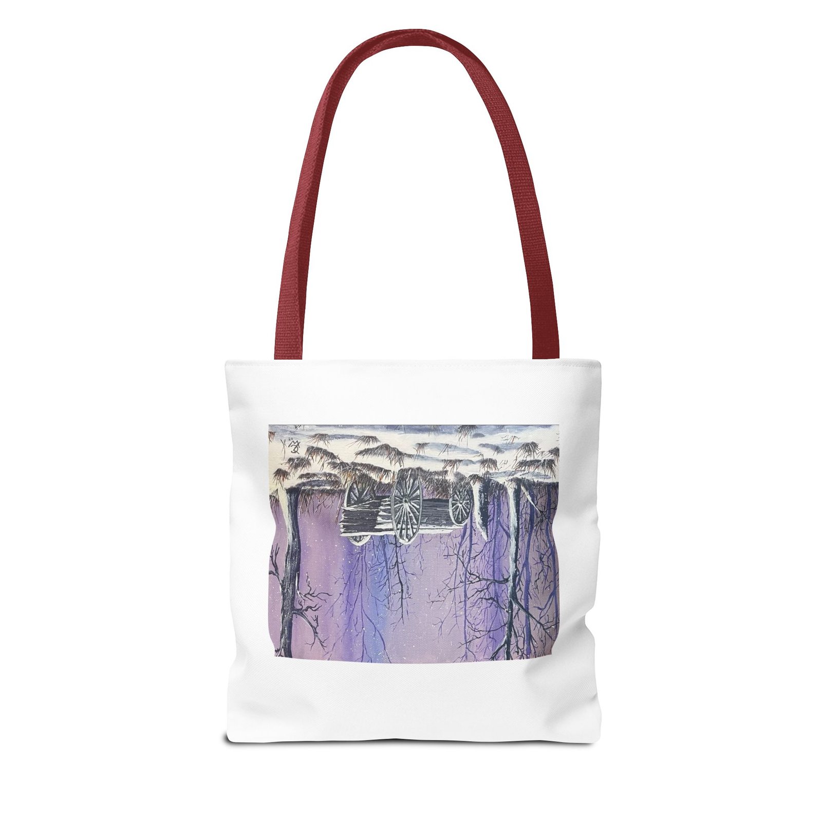 Old Abandoned Wagon - Tote Bag (AOP) - Image 6