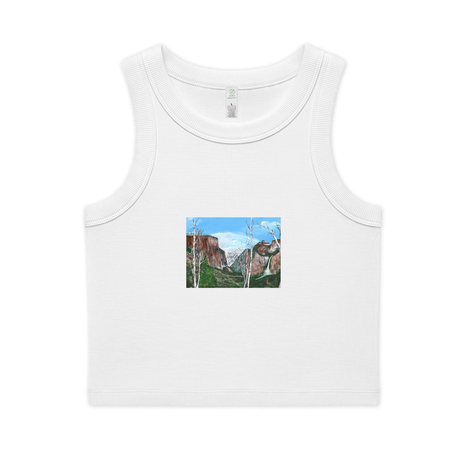 El Capitan - Women's Organic Rib Crop Tank