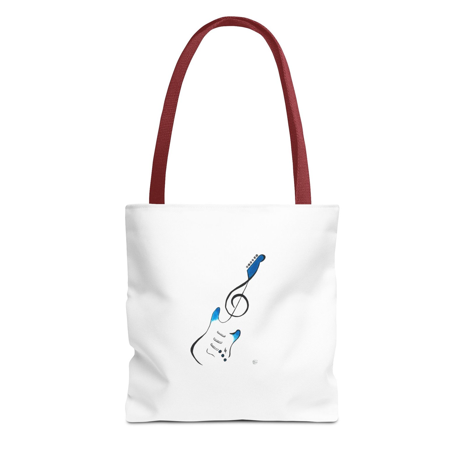 Guitar Framed - Tote Bag (AOP) - Image 5
