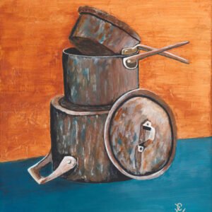 Copper Pots 14”x18”