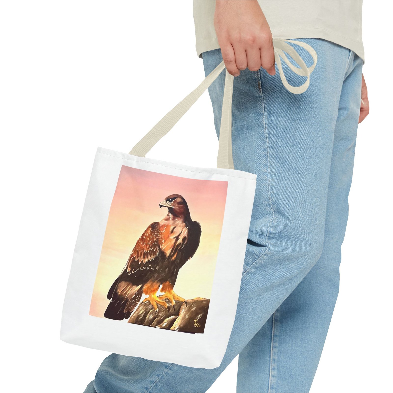 Hawk - Tote Bag (AOP) - Image 15