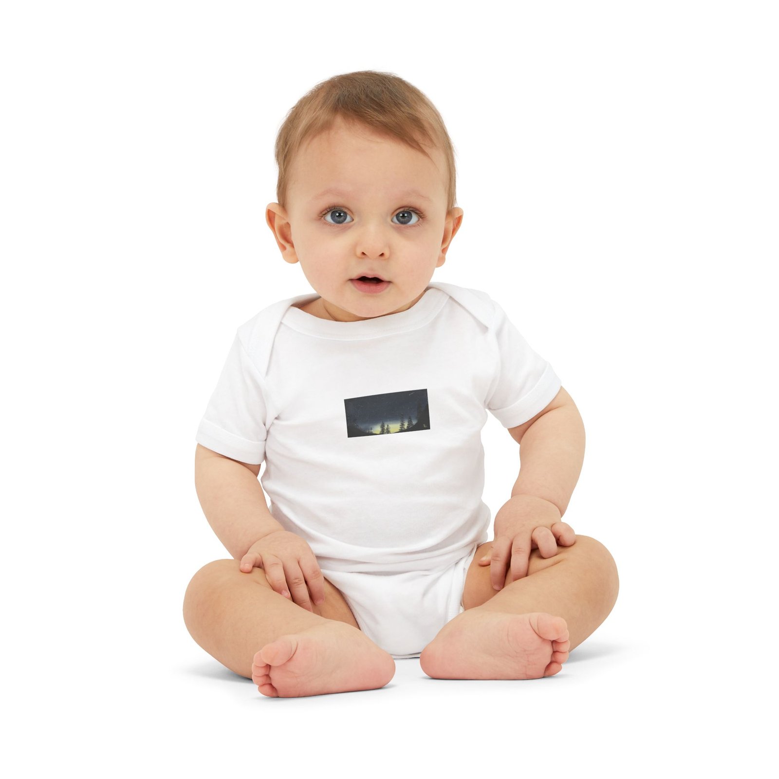 Telescopic View - Infant Jersey One Piece - Image 2