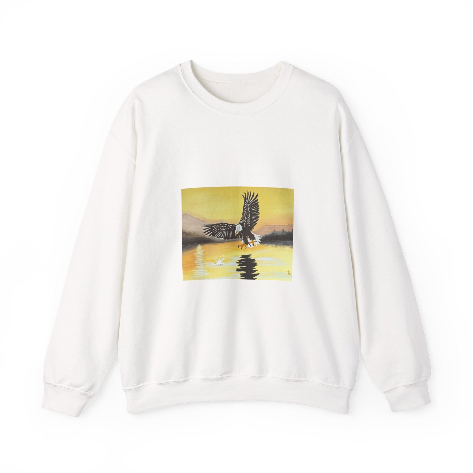 Eagle Fishing - Unisex Heavy Blend™ Crewneck Sweatshirt