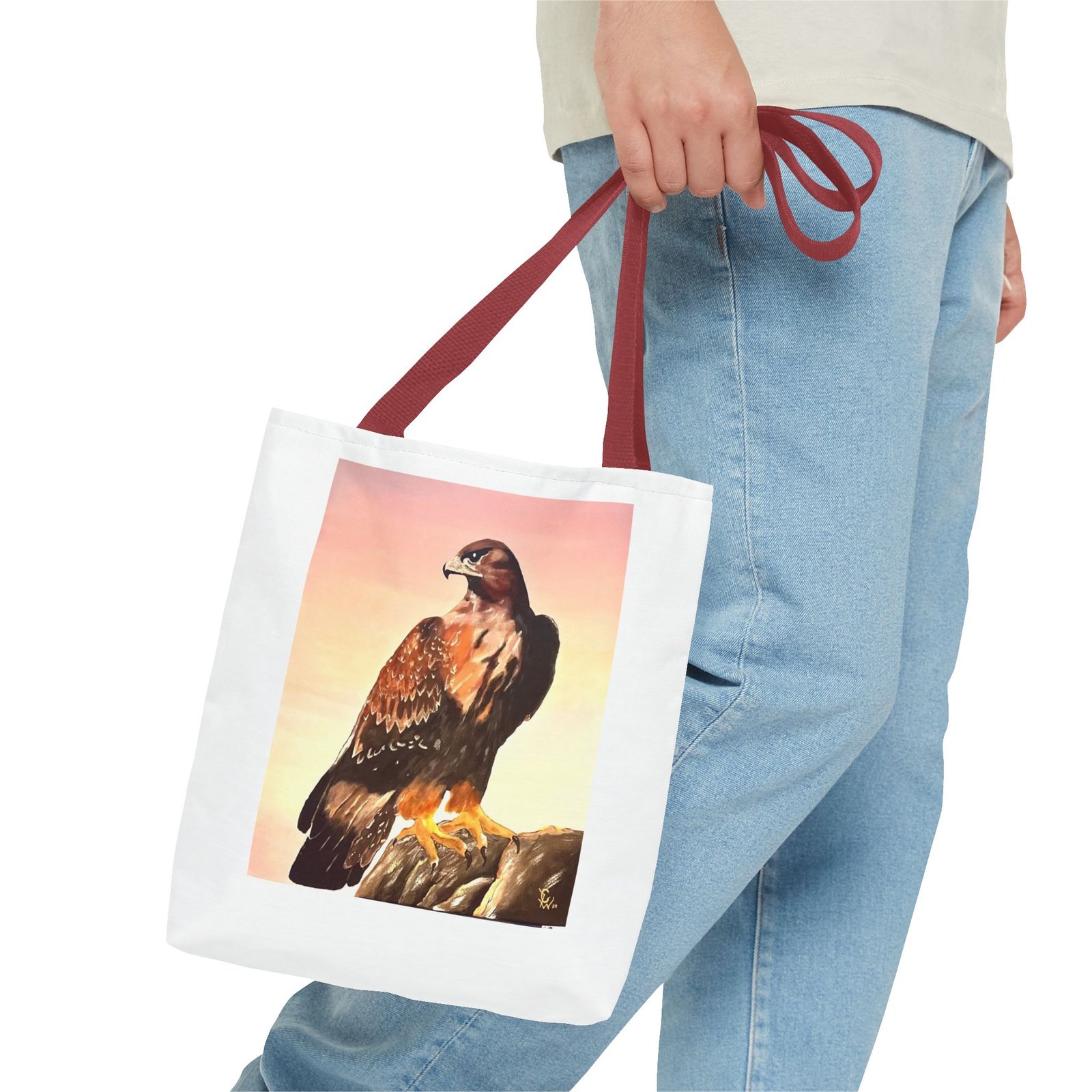 Hawk - Tote Bag (AOP) - Image 7
